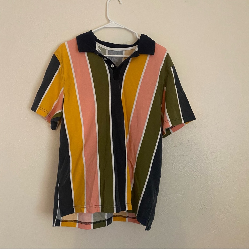 Original Use Striped Polo Shirt
